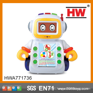 Educational Learning Machine Robot insert cards toys Kids Learning Toys